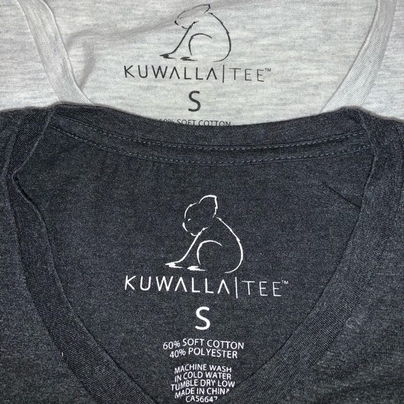 Two V neck kuwalla tees - Picture 4 of 4